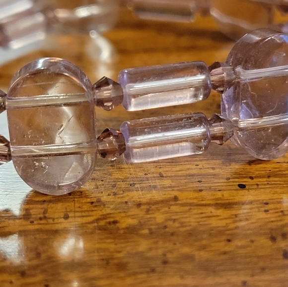 Purple stretch braclet - Picture 2 of 4